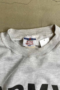 MADE IN USA 90'S ARMY PRINT SWEATSHIRT / GRAY [SIZE: XL USED]