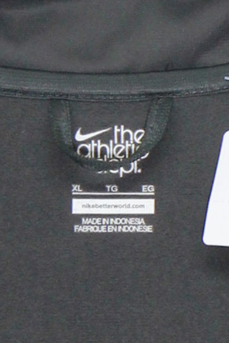 ZIP UP TRACK JACKET / GREY / NEON YELLOW [SIZE: XL USED]