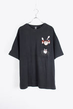 画像をギャラリービューアに読み込む, 90&#39;S S/S BOWLING EMBROIDERY POCKET T-SHIRT / BLACK [SIZE: L USED]
