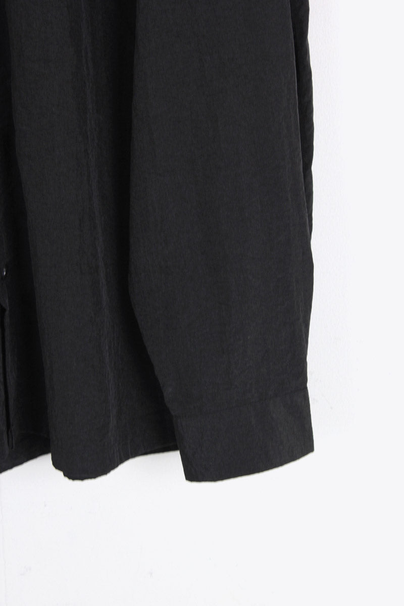 NYLON COATH SHIRT JACKET / BLACK [SIZE: 2XL USED]
