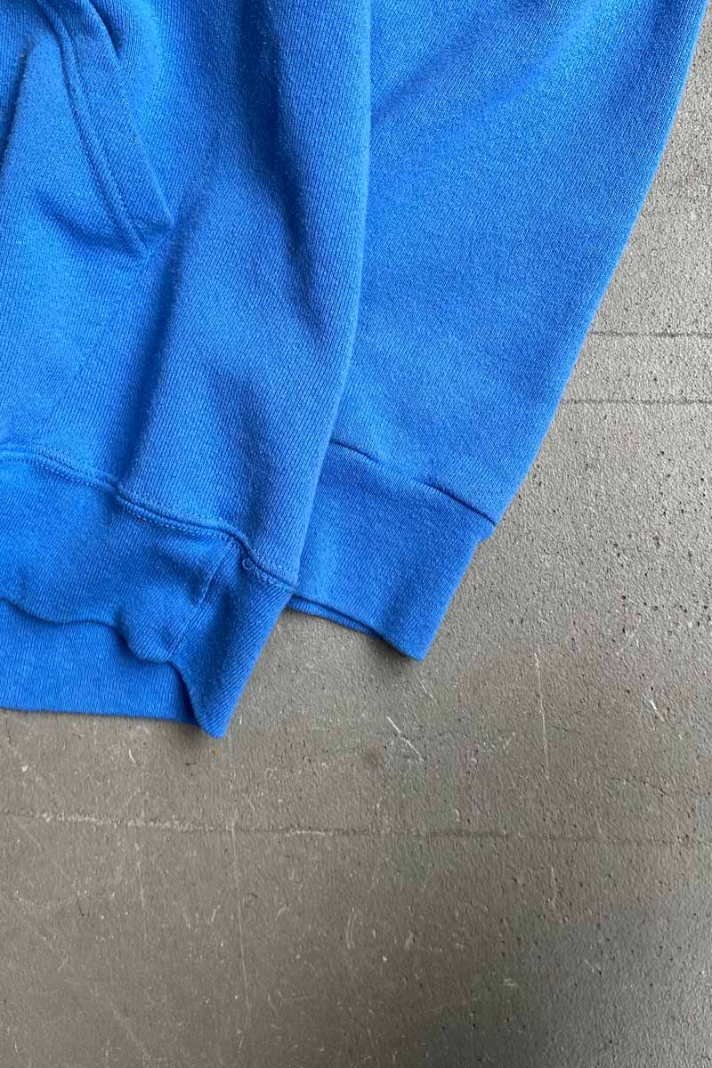 MADE IN USA 90'S UCLA EMBROIDERY COLLEGE SWEAT HOODIE / BLUE [SIZE: M USED]