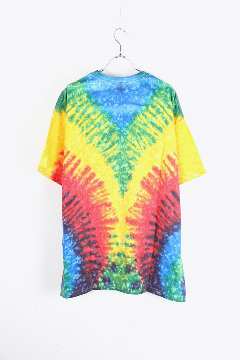 S/S PIECE MARK TYE DYE T-SHIRT / MULTI [SIZE: XL USED]