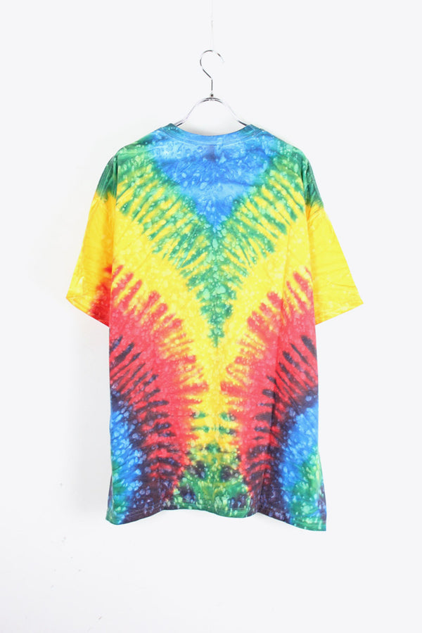 S/S PIECE MARK TYE DYE T-SHIRT / MULTI [SIZE: XL USED]