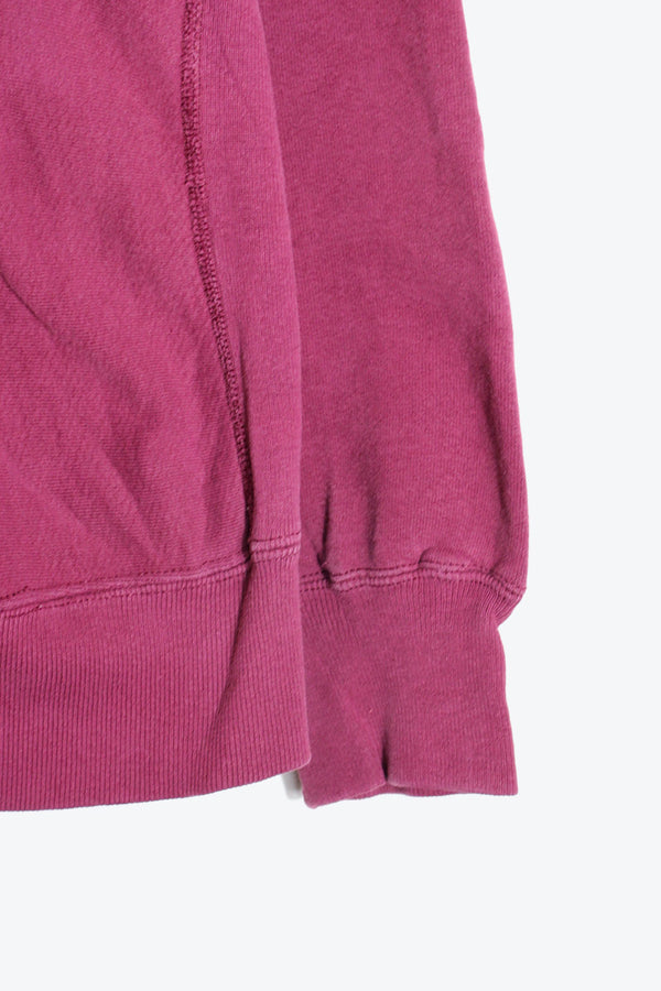 MADE IN USA 90'S KANSAS UNIVERSITY REVERSE WEAVE SWEATSHIRT / BURGUNDY [SIZE: L USED]
