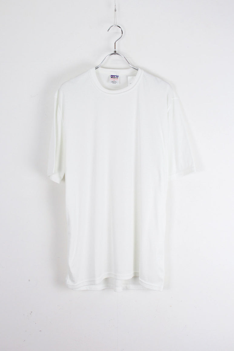 MADE IN USA S/S CREW NECK JERSEY T-SHIRT / WHITE [SIZE: L USED]