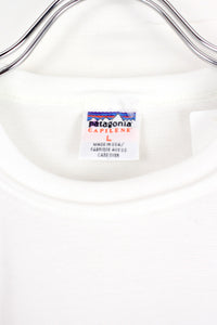 MADE IN USA S/S CREW NECK JERSEY T-SHIRT / WHITE [SIZE: L USED]