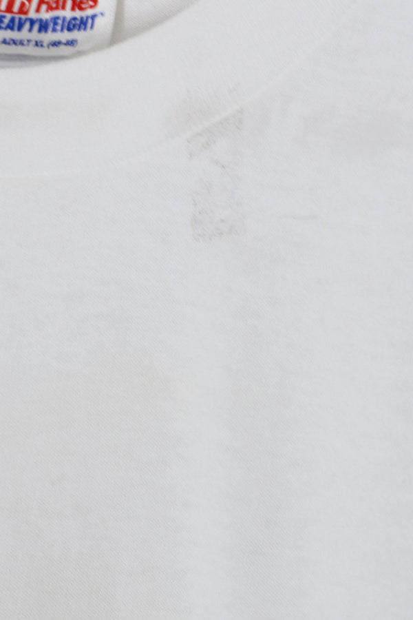 MADE IN USA 90'S S/S MARLBORO CACTUS BACK PRINT ADVERTISING T-SHIRT / WHITE [SIZE: XL DEADSTOCK/NOS]