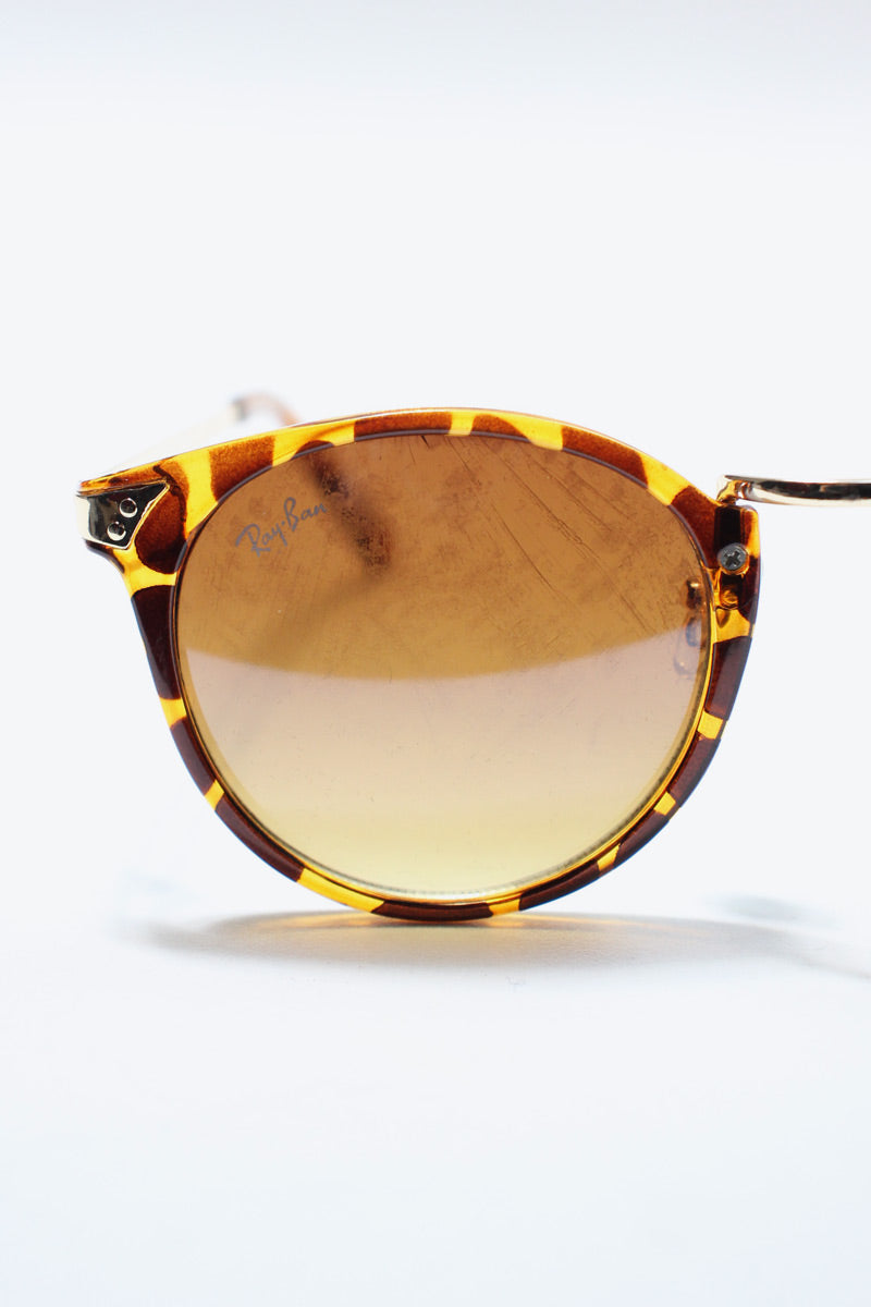 MADE IN ITALY SUNGLASSES / BROWN [SIZE: ONE SIZE USED]