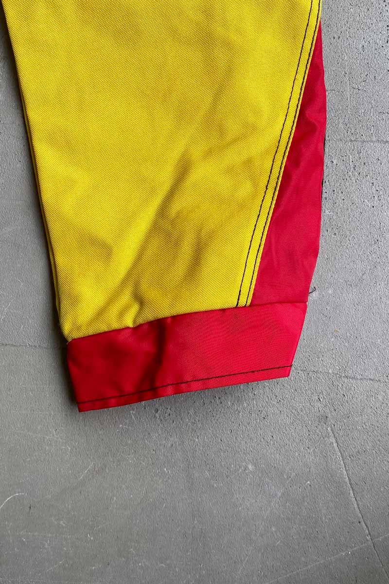OFF ROAD RACING NYLON PANTS / RED [SIZE: M USED]