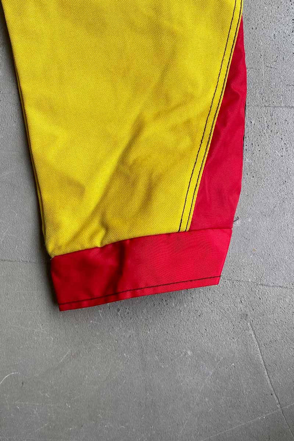 OFF ROAD RACING NYLON PANTS / RED [SIZE: M USED]
