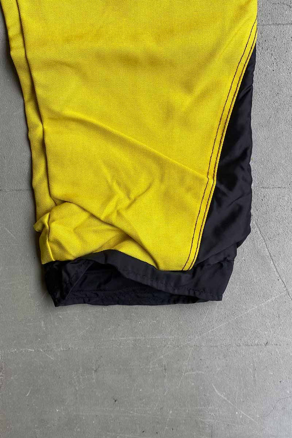 OFF ROAD RACING NYLON PANTS / YELLOW [SIZE: S USED]