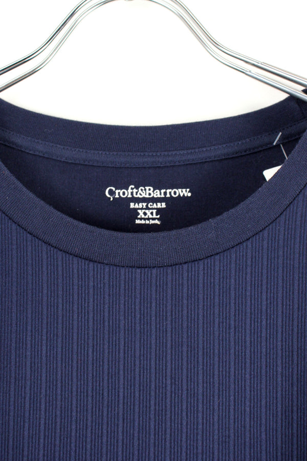 EASY CARE T-SHIRT / NAVY [SIZE: XXL USED]