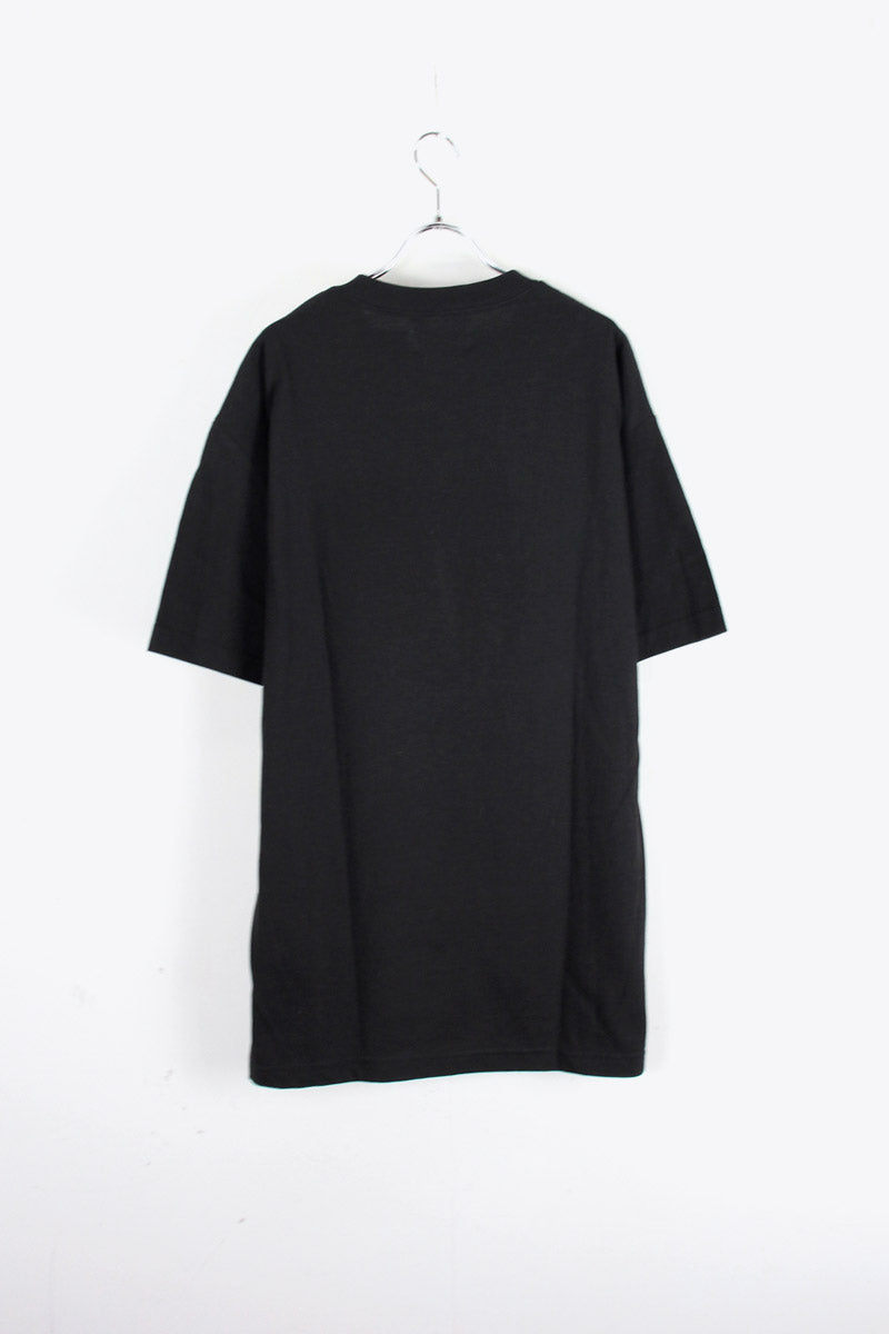 BASKETBALL LOGO T-SHIRT / BLACK [SIZE: L USED]