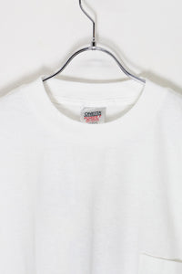 MADE IN USA 90'S S/S MARLBORO RODEO BACK PRINT POCKET ADVERTISING T-SHIRT / WHITE [SIZE: XL DEADSTOCK/NOS]