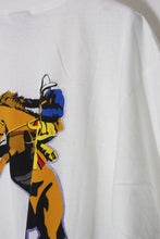 画像をギャラリービューアに読み込む, MADE IN USA 90&#39;S S/S MARLBORO RODEO BACK PRINT POCKET ADVERTISING T-SHIRT / WHITE [SIZE: XL DEADSTOCK/NOS]
