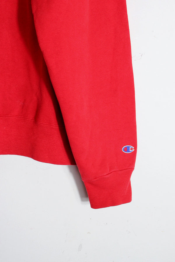 90s MADE IN USA ONE-POINT SWEATSHIRT / RED [SIZE: XL USED]