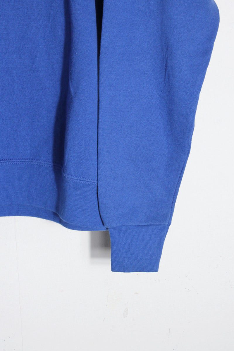 SUPER BOWL XLIV SWEATSHIRT / BLUE [SIZE: L USED]