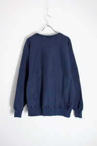 PREMIUM REVERSE WEAVE SWEATSHIRT / NAVY [SIZE: L USED]