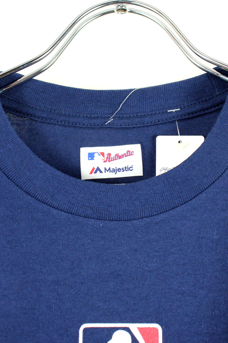 TWINS BASEBALL T-SHIRT / NAVY [SIZE: XL DEAD STOCK]