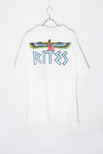 画像をギャラリービューアに読み込む, MADE IN USA 90&#39;S S/S ANUBIS RITSS BACK PRINT T-SHIRT / WHITE/PINK [SIZE: L USED]
