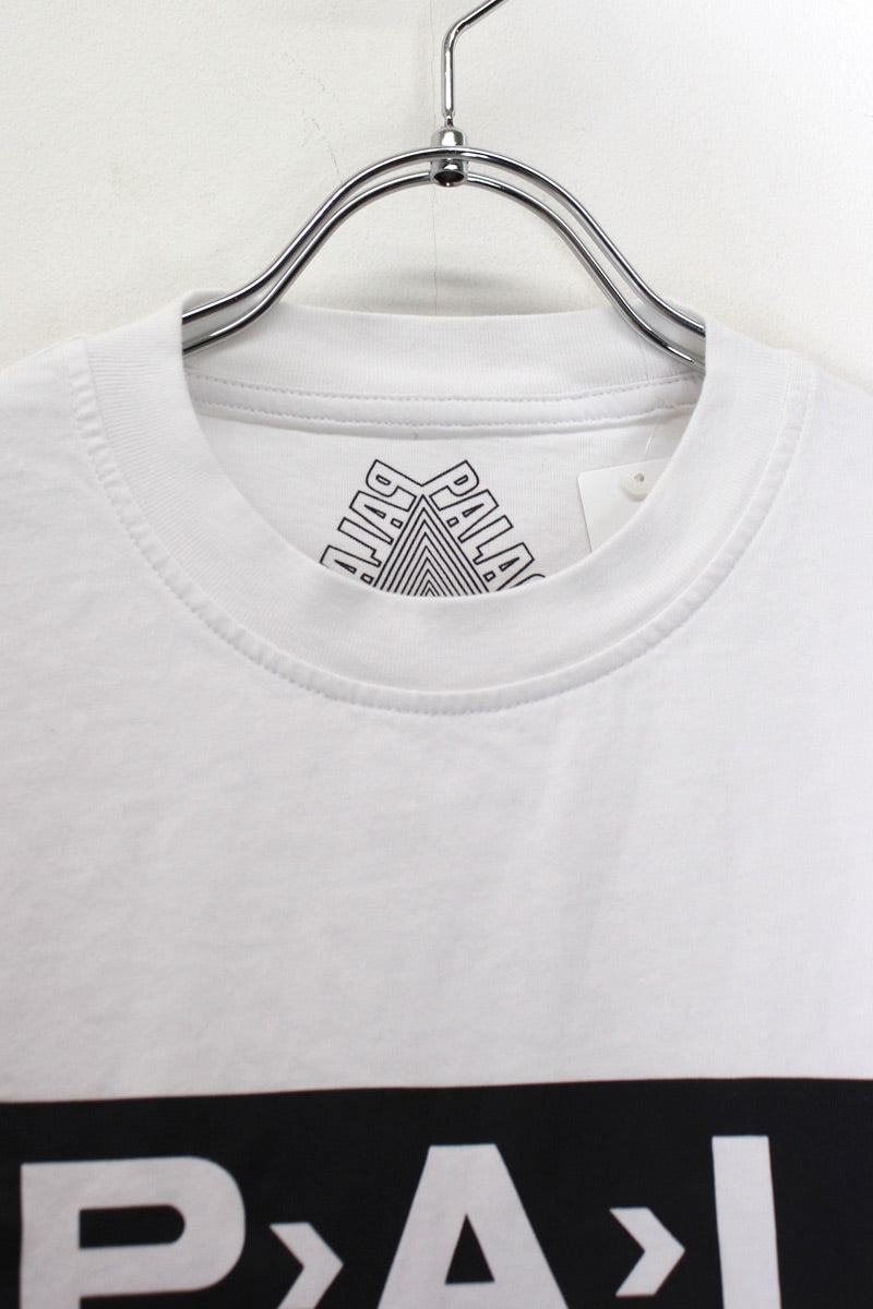 L/S LOGO T-SHIRT / WHITE [SIZE: M USED]