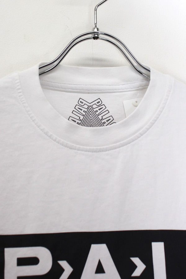 L/S LOGO T-SHIRT / WHITE [SIZE: M USED]