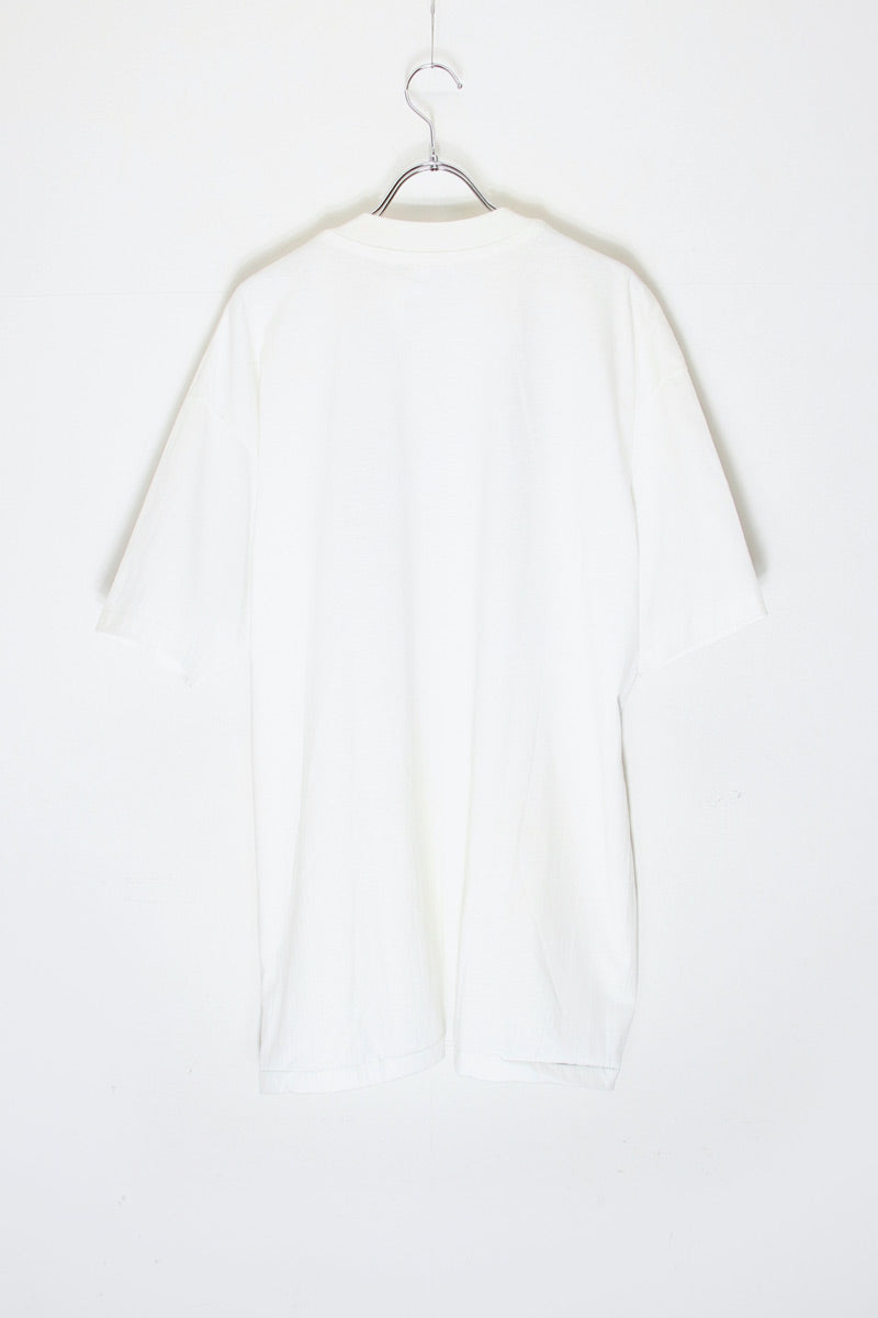 MADE IN USA 88'S S/S LION PRINT ANIMAL T-SHIRT / WHITE [SIZE: XL DEADSTOCK/NOS]