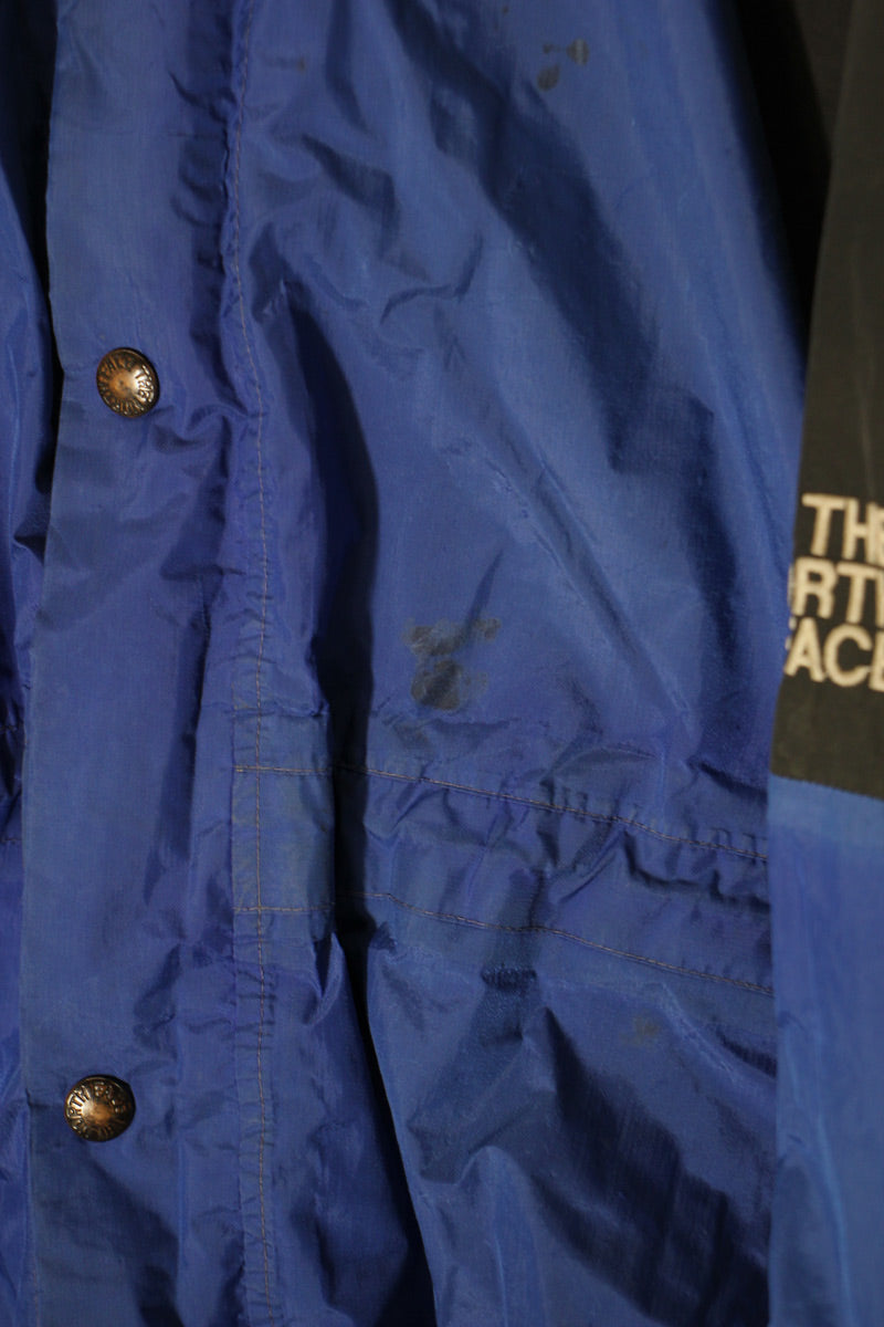 90'S GRE-TEX NYLON HOODIE JACKET / BLUE [ SIZE: L USED ]