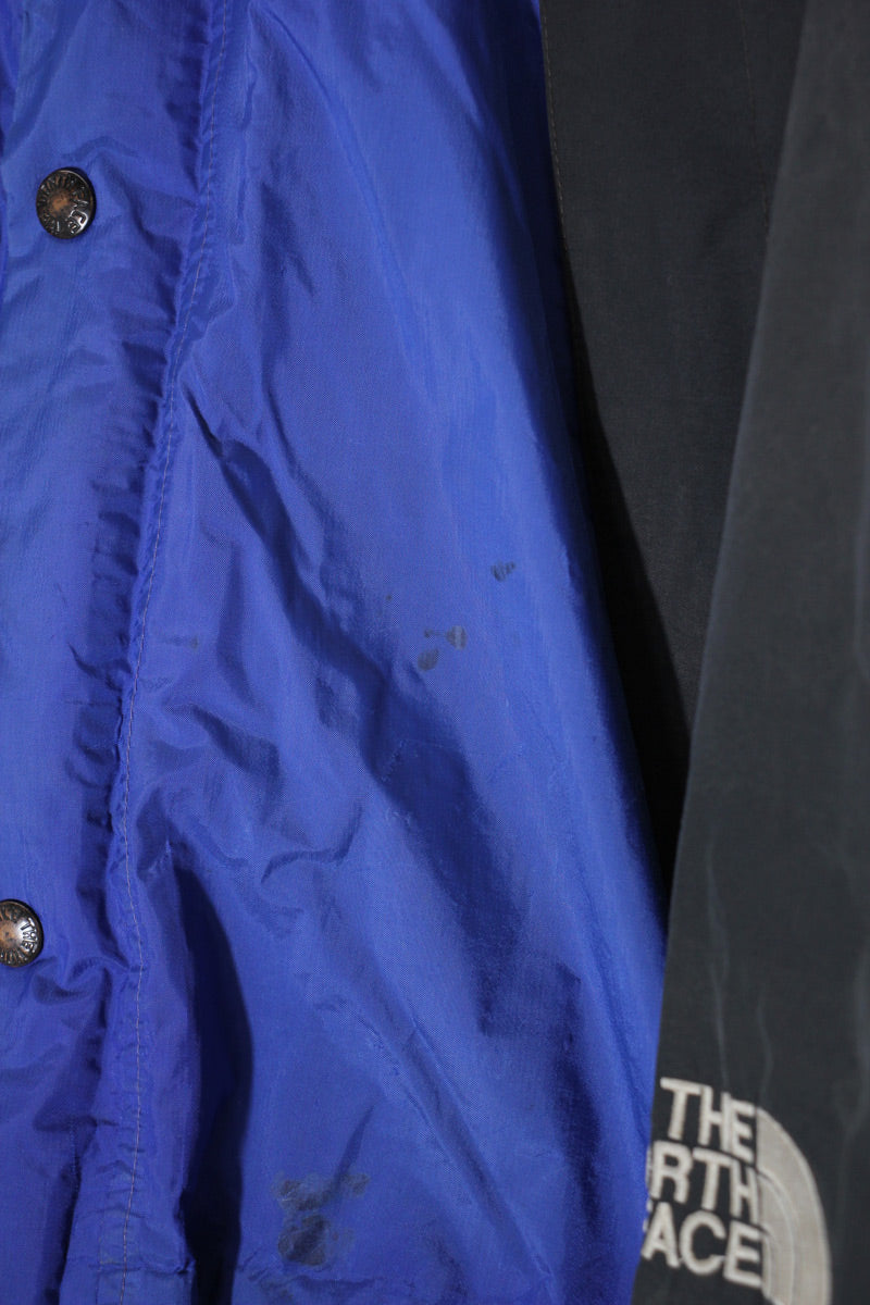 90'S GRE-TEX NYLON HOODIE JACKET / BLUE [ SIZE: L USED ]