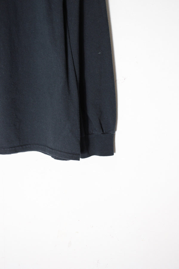 L/S LOGO T-SHIRT / BLACK [SIZE: S USED][USA MODEL]
