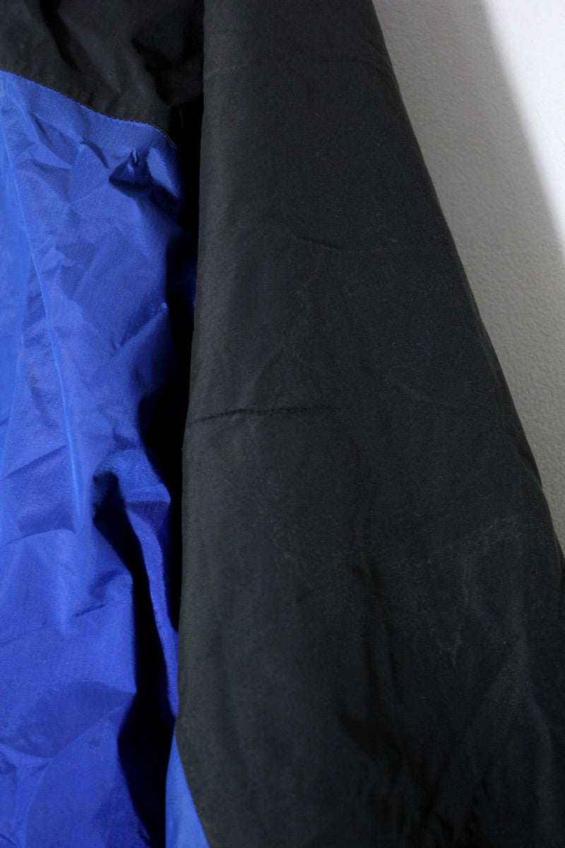 90'S GRE-TEX NYLON HOODIE JACKET / BLUE [ SIZE: L USED ]