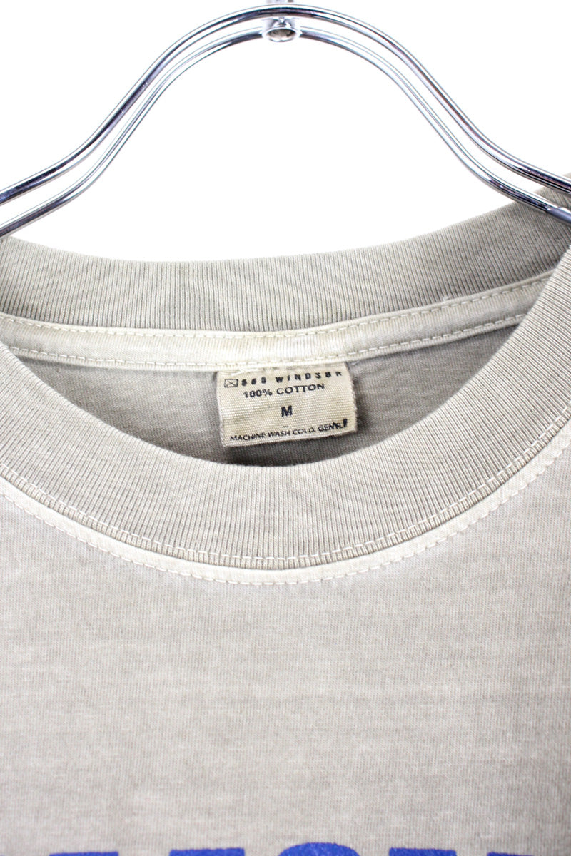 RAMONS T-SHIRT / GREY BEIGE [SIZE: M USED]