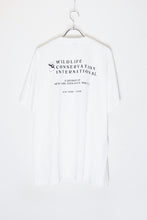 画像をギャラリービューアに読み込む, 90&#39;S S/S ELEPHANT PRINT ANIMAL T-SHIRT / WHITE [SIZE: XL相当 USED]
