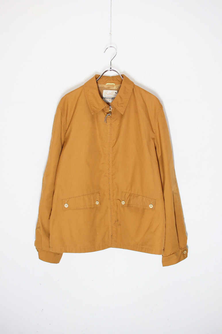 70'S ZIP JACKET / CAMEL［ SIZE: M USED ]