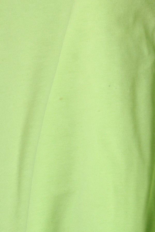 LOGO SWEATSHIRT / NEON YELLOW [SIZE: M USED]