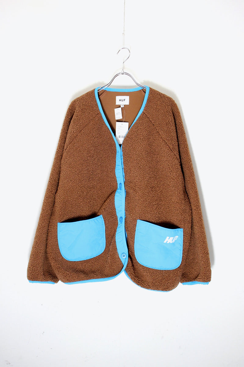 10K SHERPA JACKET / BROWN [ SIZE: M DEADSTOCK/NOS ]