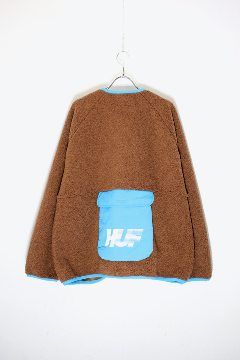 10K SHERPA JACKET / BROWN [ SIZE: M DEADSTOCK/NOS ]