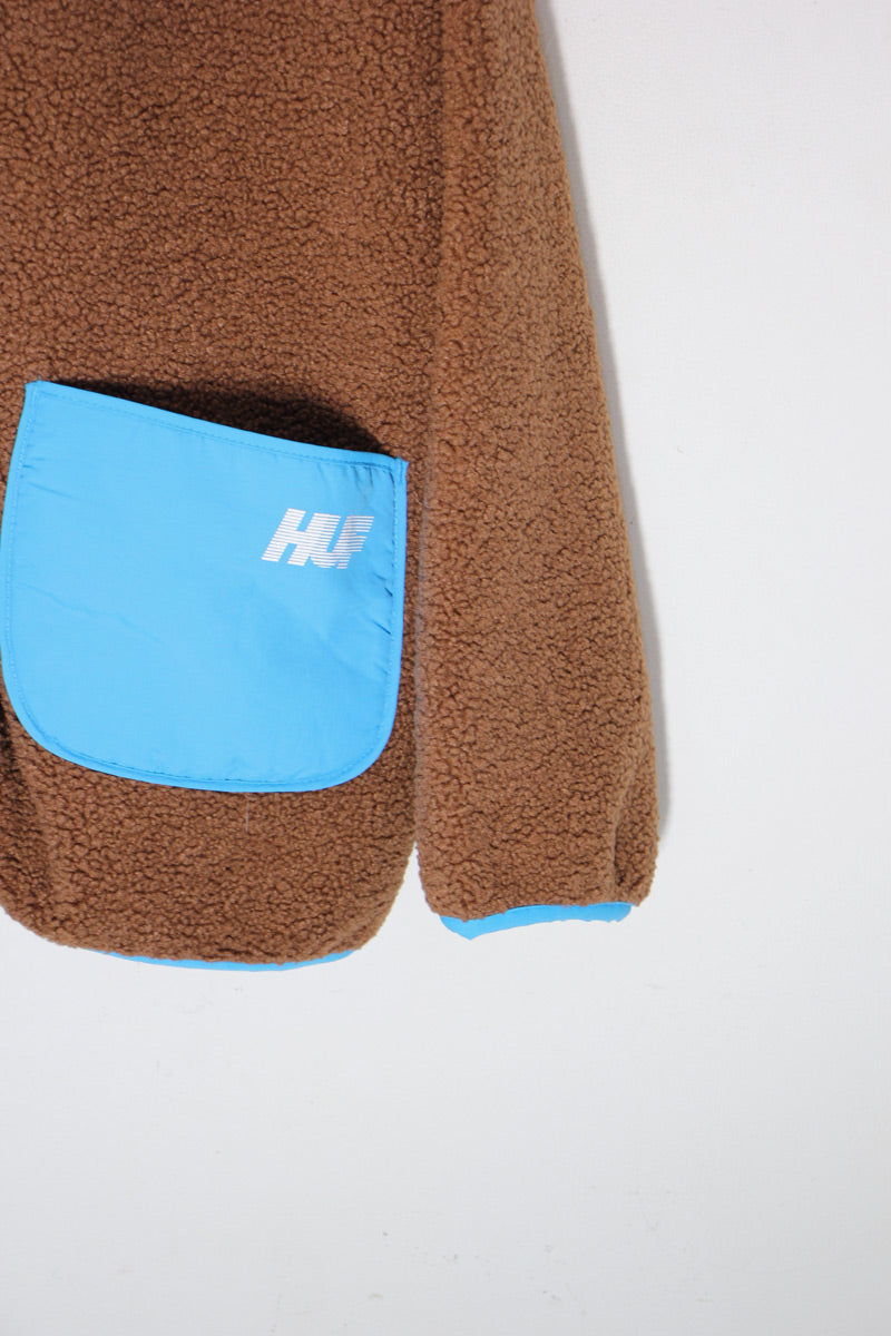 10K SHERPA JACKET / BROWN [ SIZE: M DEADSTOCK/NOS ]