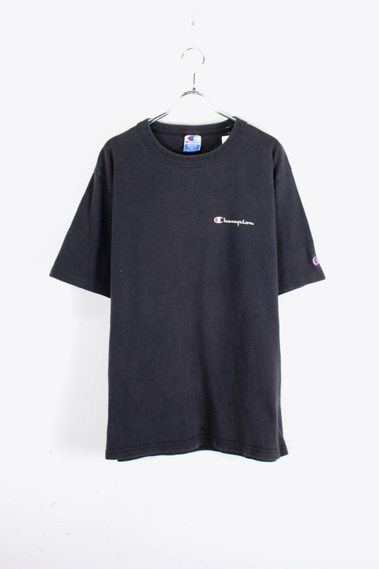 90'S LOGO TEE SHIRT / BLACK [SIZE: M USED]