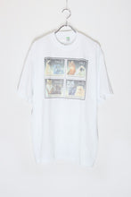 画像をギャラリービューアに読み込む, 80&#39;S S/S CATS STAMP POSTAL SERVICE PRINT ANIMAL T-SHIRT / WHITE [SIZE: XL DEADSTOCK/NOS]
