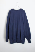 画像をギャラリービューアに読み込む, MADE IN USA 90&#39;S REVERSE WEAVE SWEATSHIRT GW / NAVY [SIZE: XXL USED]
