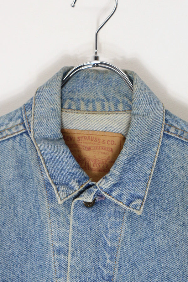 MADE IN CANADA 80'S ORANGE TAB 75505-0212 DENIM JACKET / INDIGO [SIZE: 40 USED]