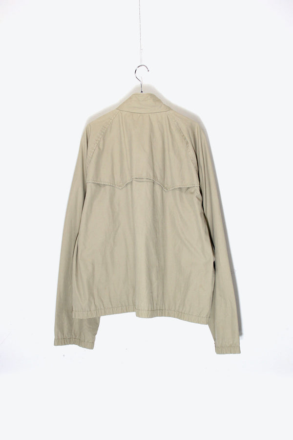 90'S HARRINGTON JACKET / IVORY [ SIZE: L equivalent USED ]