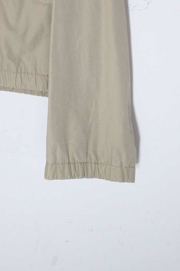 90'S HARRINGTON JACKET / IVORY [ SIZE: L equivalent USED ]