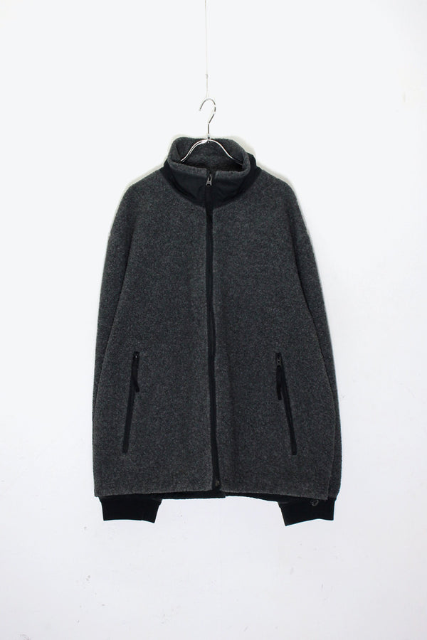 BOA FLEECE ZIP JACKET / CHARCOAL [ SIZE: XL USED ]