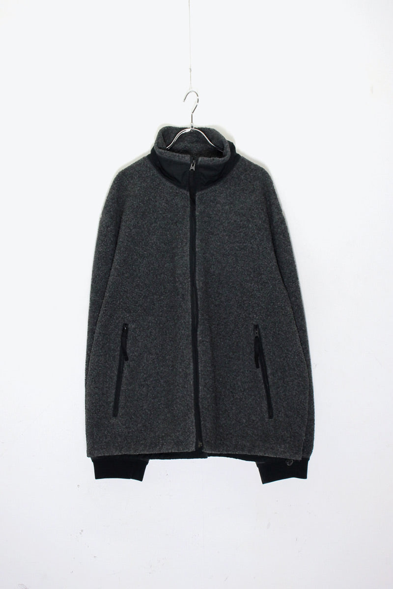 BOA FLEECE ZIP JACKET / CHARCOAL［ SIZE: XL USED ]