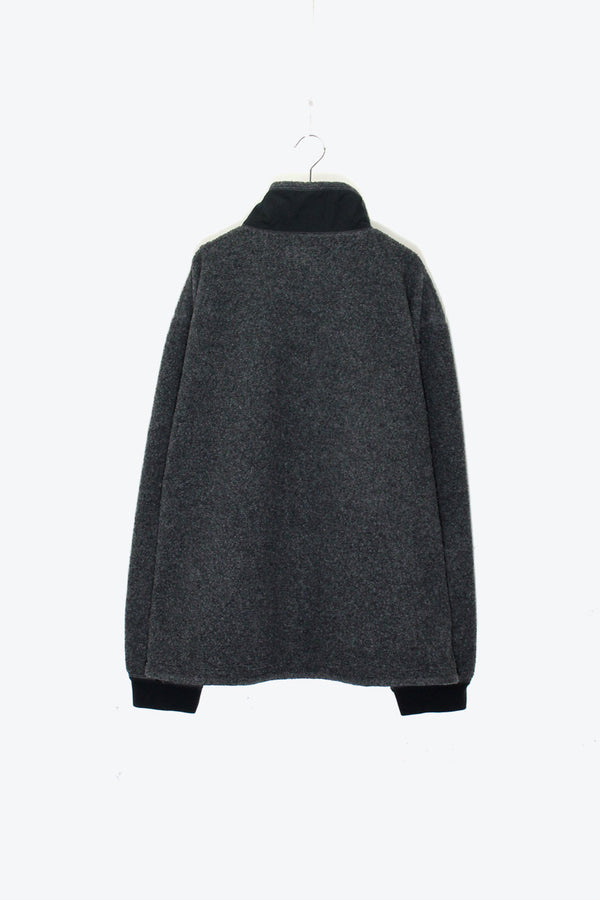 BOA FLEECE ZIP JACKET / CHARCOAL [ SIZE: XL USED ]