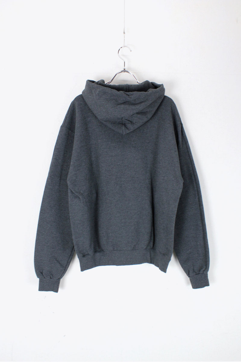UNIV LOGOT PULLOVER SWEAT HOODIE / CHARCOAL [SIZE: M USED]