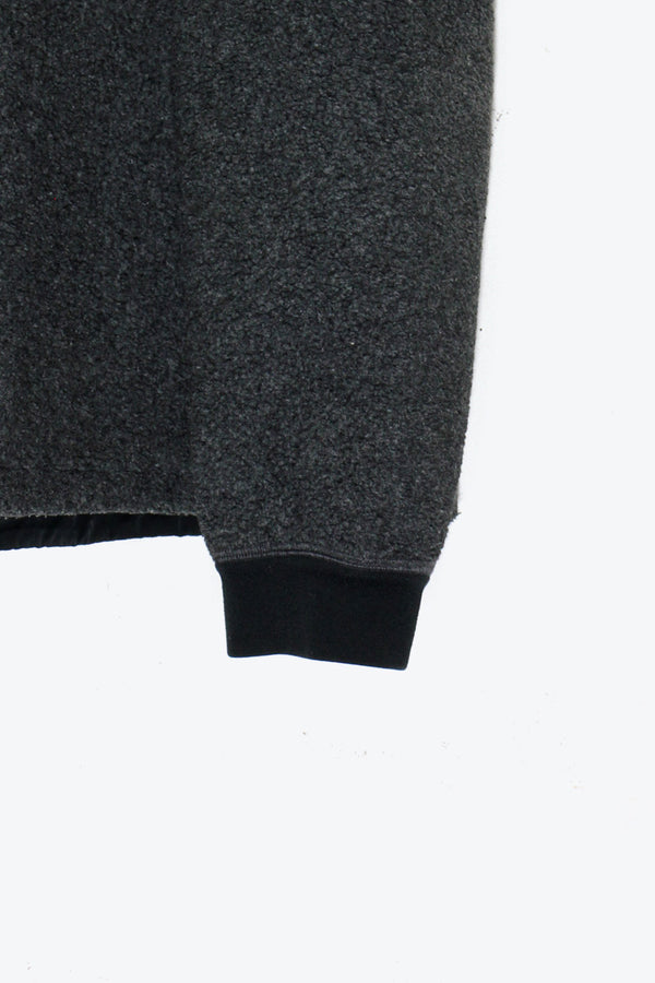 BOA FLEECE ZIP JACKET / CHARCOAL [ SIZE: XL USED ]