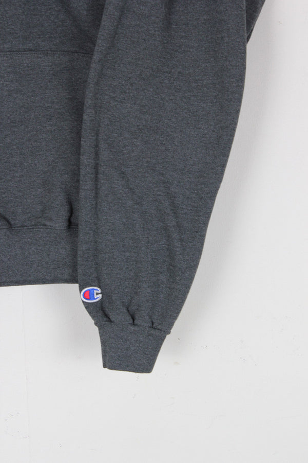 UNIV LOGOT PULLOVER SWEAT HOODIE / CHARCOAL [SIZE: M USED]